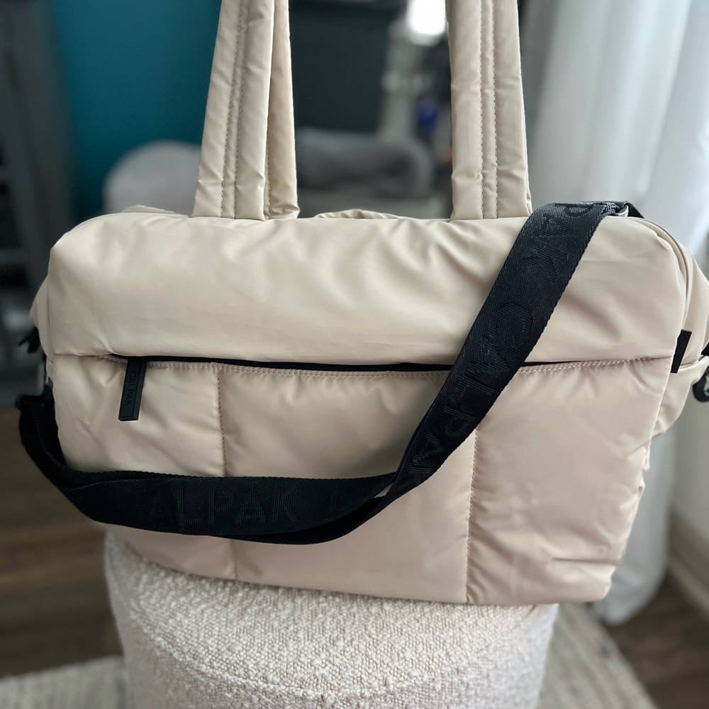 Calpak LUKA duffel-oatmeal